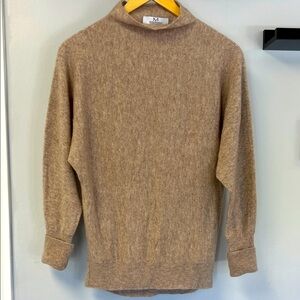 Magaschoni Tan Turtleneck Sweater